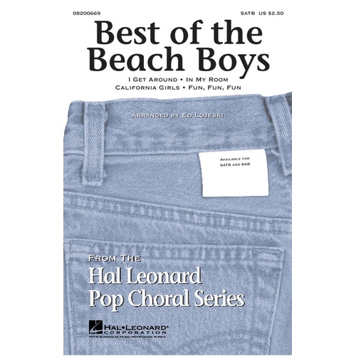 Best Of The Beach Boys SAB Arr Lojeski (Octavo)