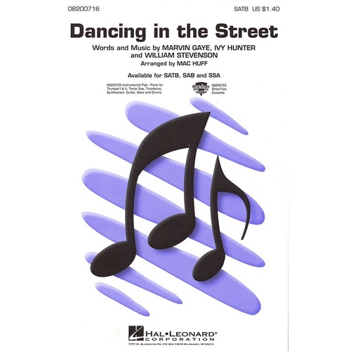 Dancing In The Street SSA (Octavo)