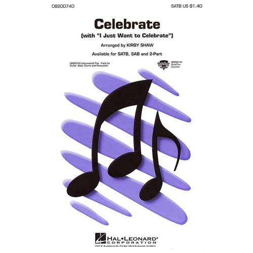 Celebrate I Just Want To Celebrate SATB (Octavo)