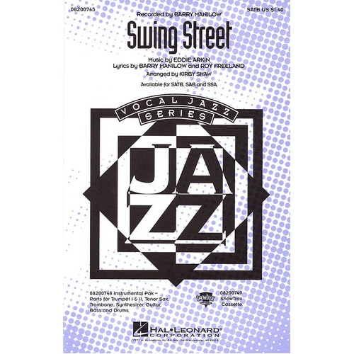Swing Street SATB Arr Shaw (Octavo)