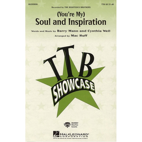 You're My Soul And Inspiration TTB (Octavo)