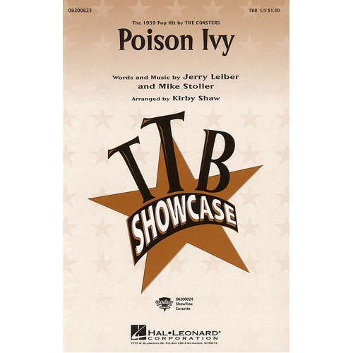 Poison Ivy Tbb Arr Shaw (Octavo)