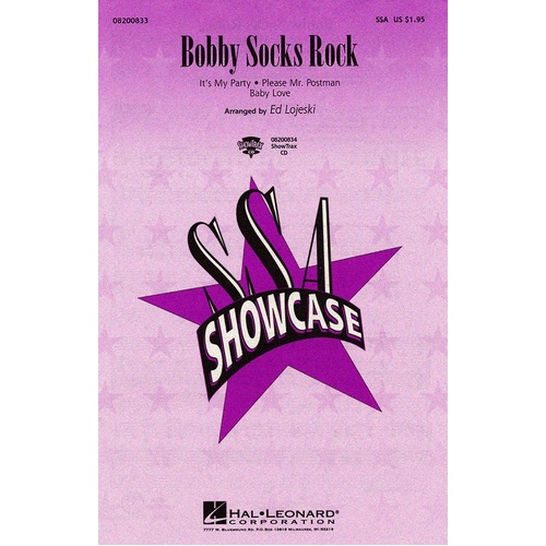 Bobby Socks Rock Medley ShowTrax CD (CD Only)