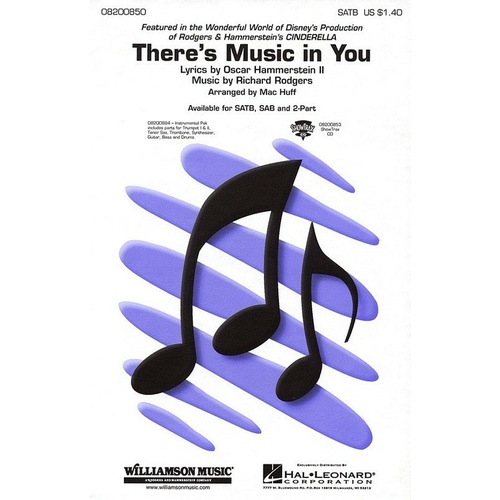 Theres Music In You SATB