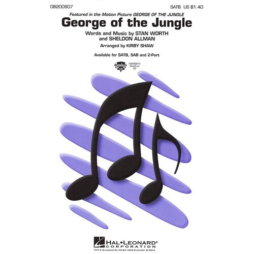 George Of The Jungle SATB