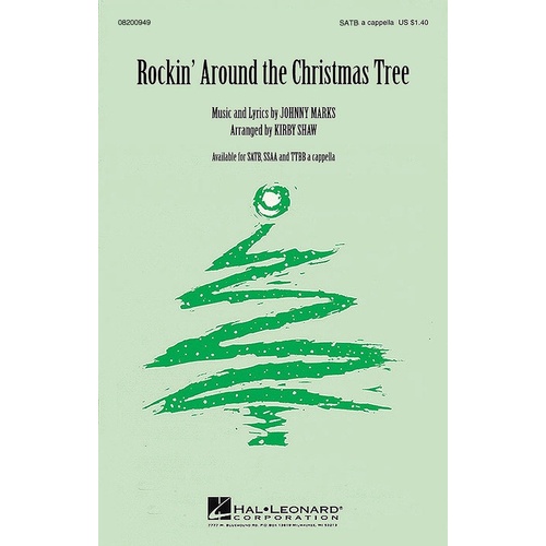 Rockin Around The Christmas Tree SSAA A Cappella (Octavo)