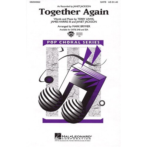 Together Again SATB Arr Brymer