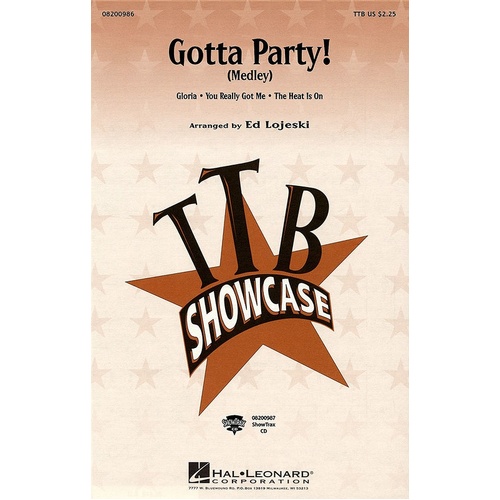 Gotta Party Medley ShowTrax CD (CD Only)