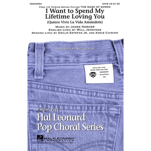 I Want To Spend My Lifetime SATB