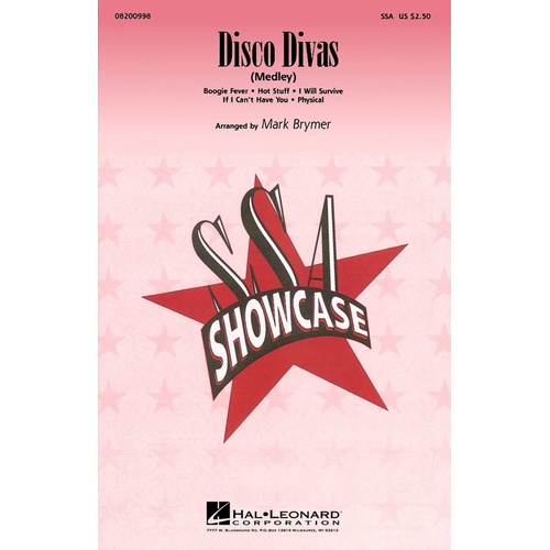 Disco Divas ShowTrax CD Arr Brymer (CD Only)