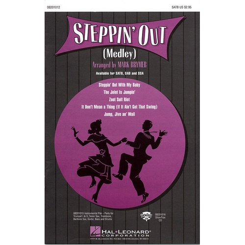 Steppin Out Medley SAB Arr Brymer (Octavo)