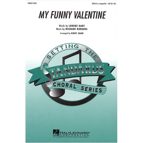My Funny Valentine SSAA A Cappella (Octavo)