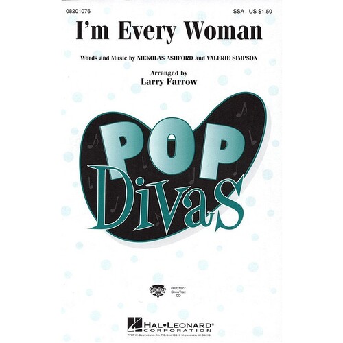 Im Every Woman From Pop Divas SSA