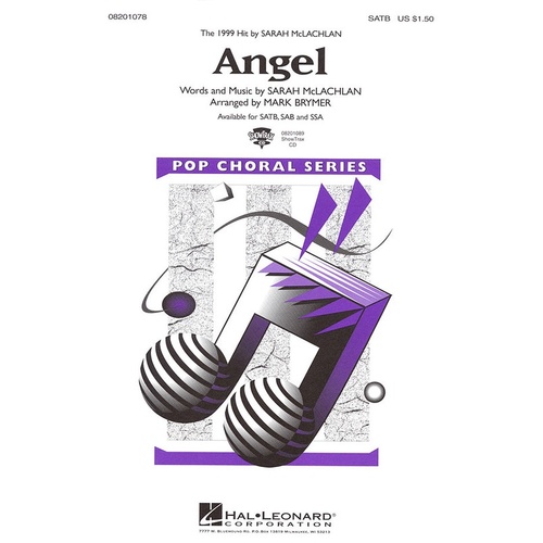 Angel SATB Arr Brymer (Octavo)