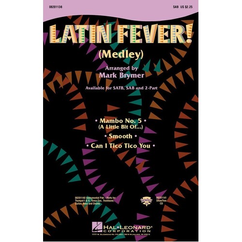 Latin Fever Medley SAB