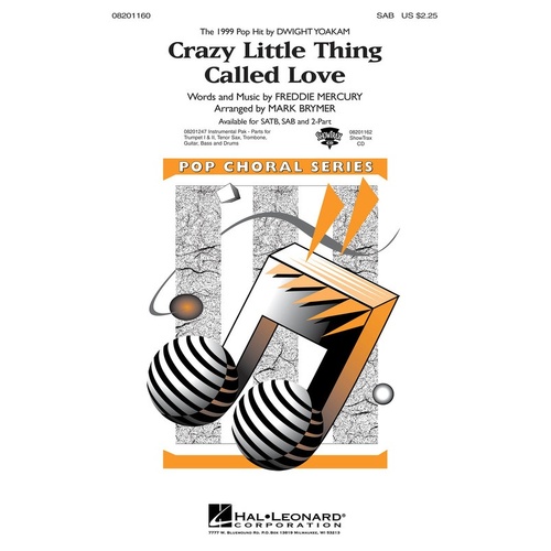 Crazy Little Thing Called Love SAB (Octavo)