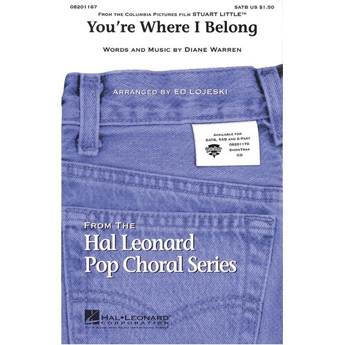Youre Where I Belong 2 Pt