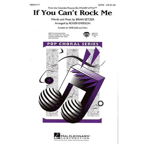 If You Cant Rock Me SATB Arr Emerson (Octavo)