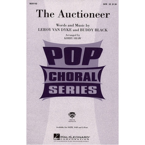 Auctioneer SAB Arr Shaw (Octavo)