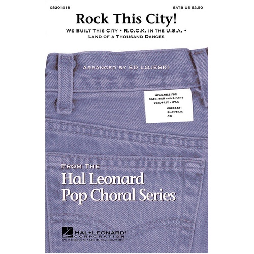 Rock This City! ShowTrax CD (CD Only)