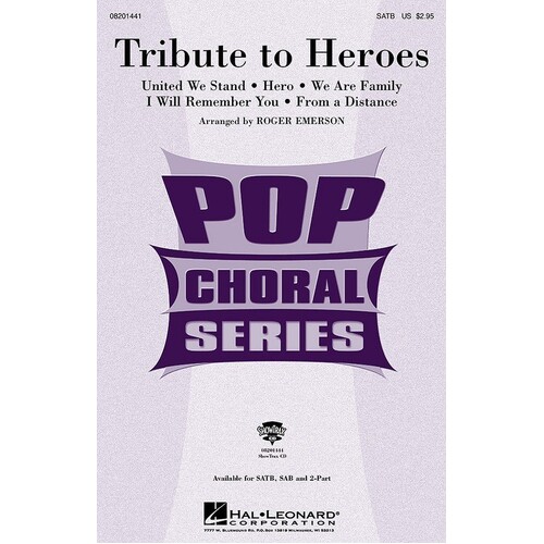 Tribute To Heros (Medley) ShowTrax CD (CD Only)