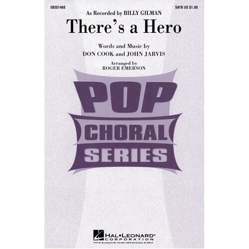 Theres A Hero SATB (Octavo)