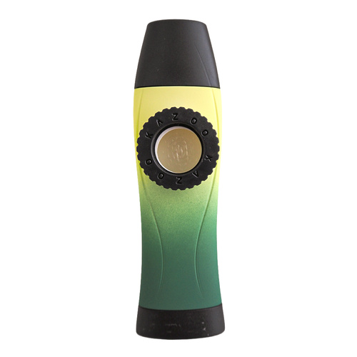 Kazoo Ripple PhonoKazoo ABS - Yellow/Green with Lanyard and Amplifier Bell