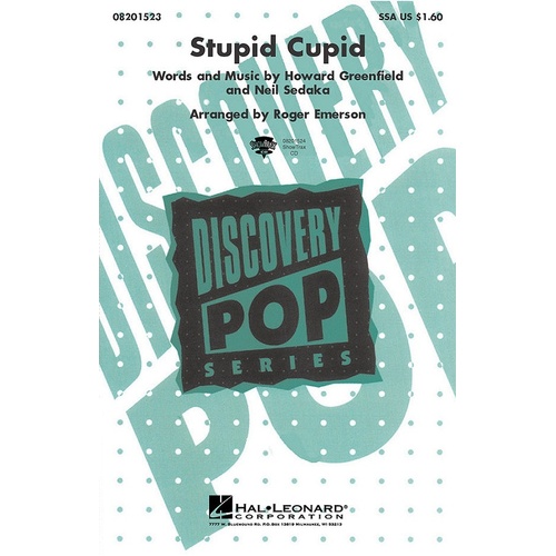 Stupid Cupid ShowTrax CD (CD Only)
