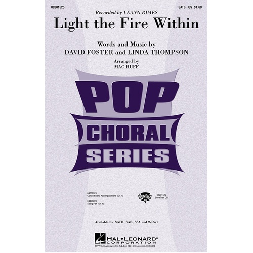 Light The Fire Within ShowTrax CD (CD Only)