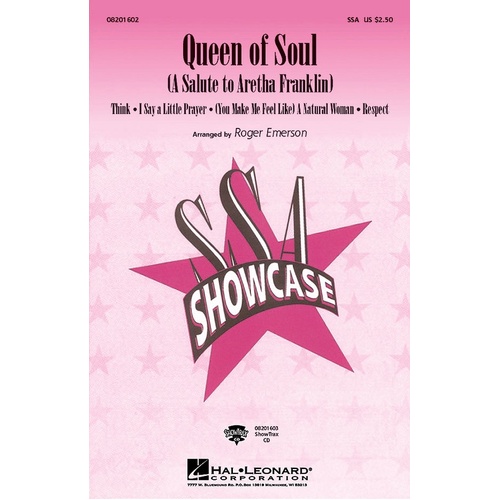 Queen Of Soul SSA (Octavo)