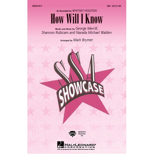 How Will I Know ShowTrax CD (CD Only)
