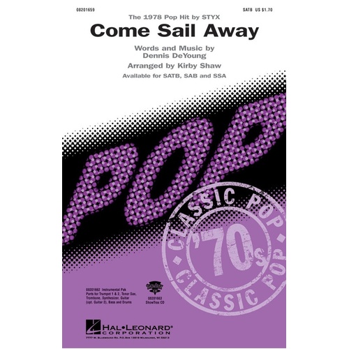 Come Sail Away ShowTrax CD (CD Only)