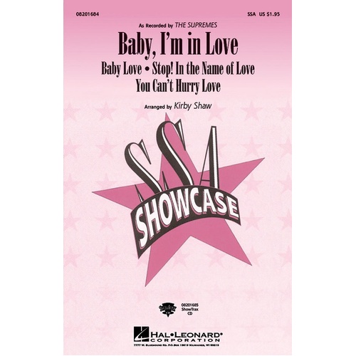 Baby Im In Love ShowTrax CD (CD Only)