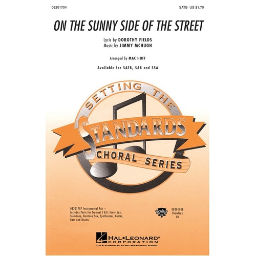On Sunny Side ShowTrax CD (CD Only)