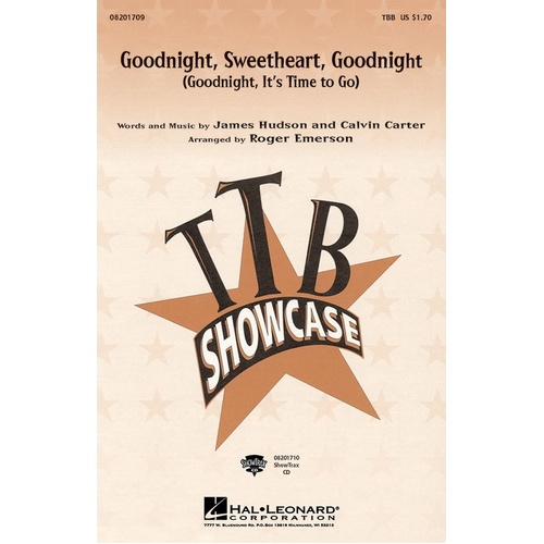Goodnight Sweetheart Goodnight Tbb (Octavo)