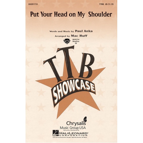 Head On Shoulder ShowTrax CD (CD Only)