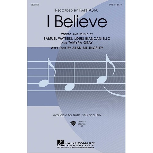 I Believe SATB (Octavo)
