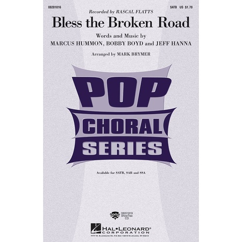 Bless The Broken Road SATB (Octavo)