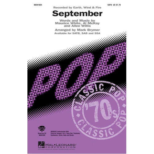 September ShowTrax CD (CD Only)