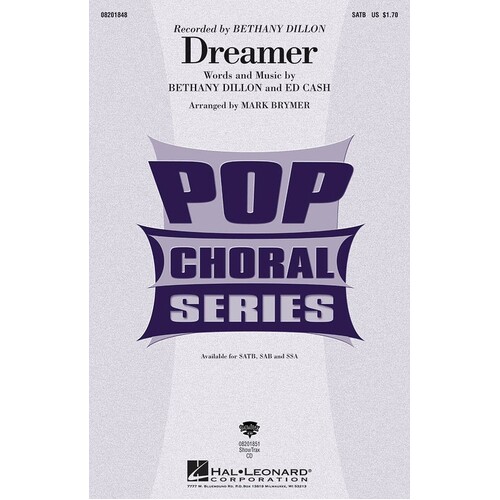 Dreamer SATB (Octavo)