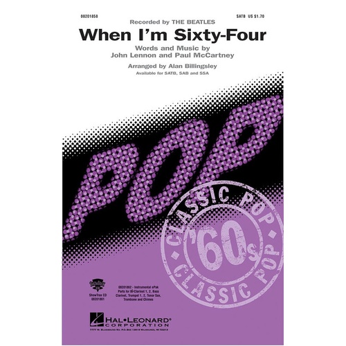 When Im Sixty Four ShowTrax CD (CD Only)