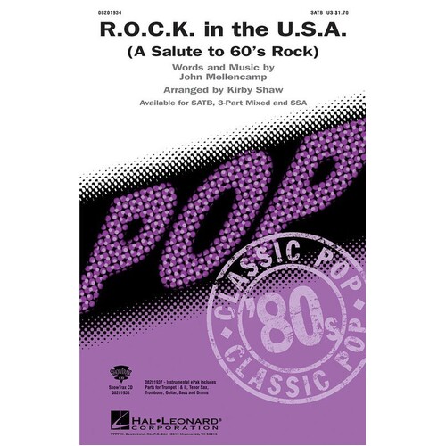 R.O.C.K. In The USA SSA (Octavo)