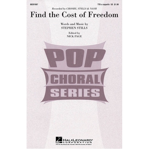 Find The Cost Of Freedom (Octavo)