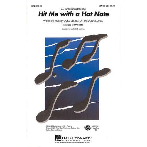 Hit Me With A Hot Note ShowTrax CD (CD Only)