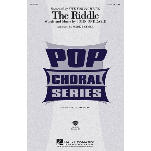 Riddle SATB (Octavo)