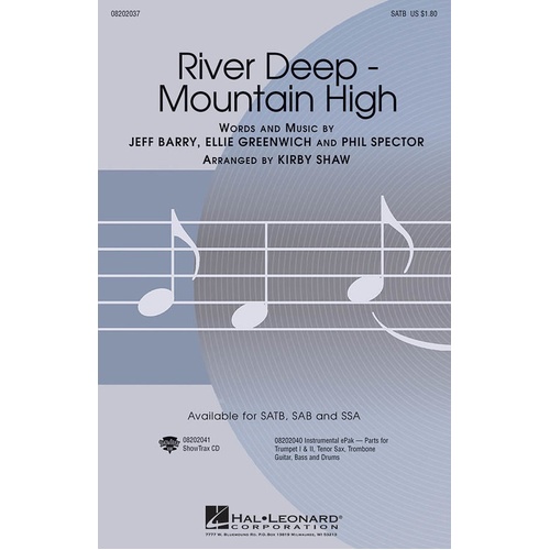 River Deep Mountain High ShowTrax CD (CD Only)