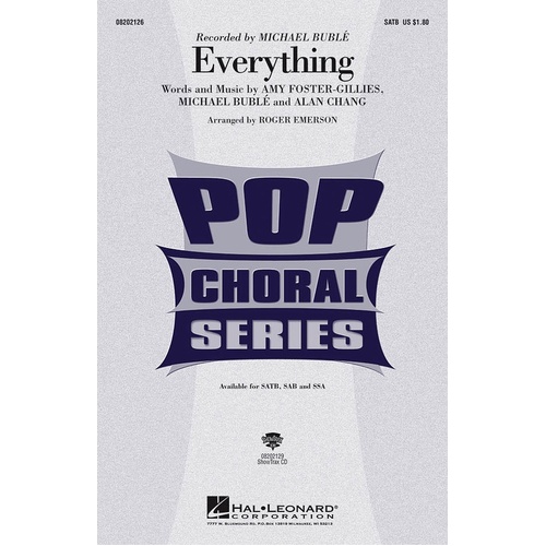 Everything SATB (Octavo)