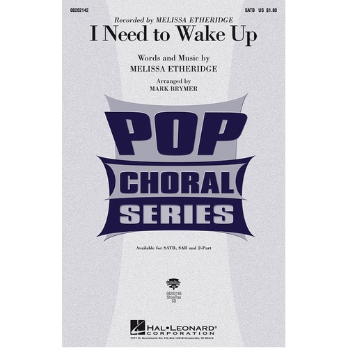 I Need To Wake Up ShowTrax CD (CD Only)