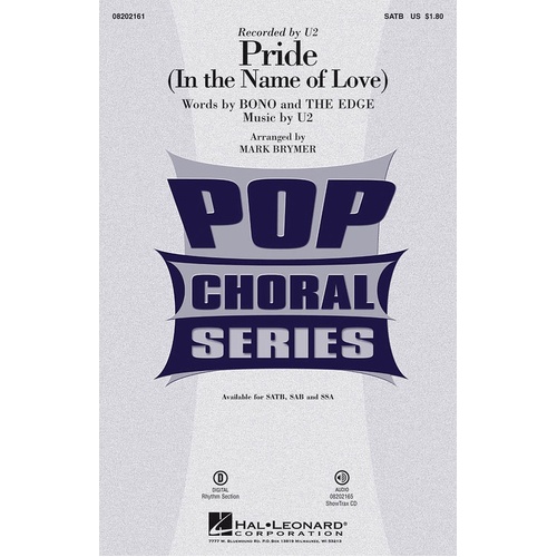 Pride In The Name Of Love SAB (Octavo)
