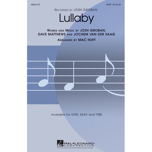 Lullaby (Ladysmith Black Mambazo) SATB (Octavo)